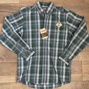 Wrangler Plaid Button Down